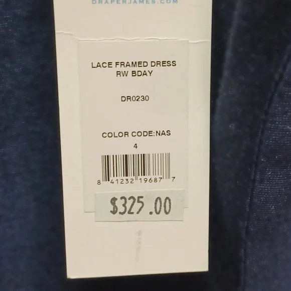 SOLD 🪻🎀👗🎀🪻PRICE DROP TODAY ONLY  🎀👗🎀NWT BEAUTIFUL DRAPER JAMES DRESS - Picture 6 of 10